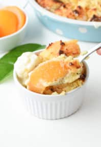 Keto Peach Cobbler with Fluffy Keto Biscuit - Sweet As Honey